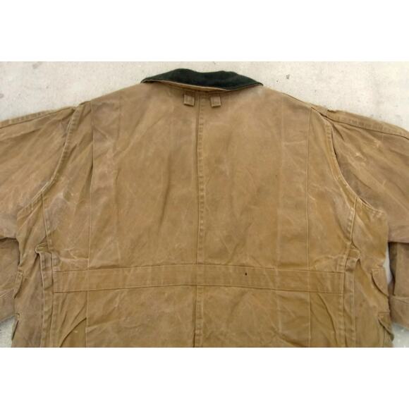 Filson Upland Waxed Tin Cloth Hunting Jacket Coat Men's Sz 48 Style 66 Made USA - Picture 9 of 12